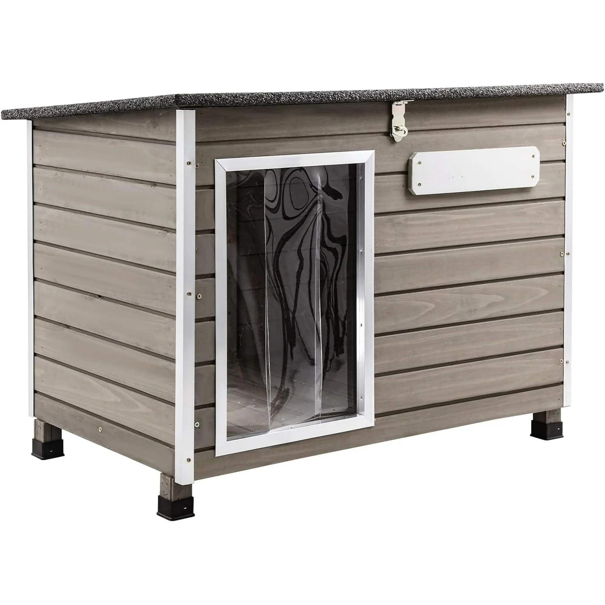 Gowoodhut PET63 Dog House Outdoor & Indoor Wooden Dog Kennel for Small Dogs