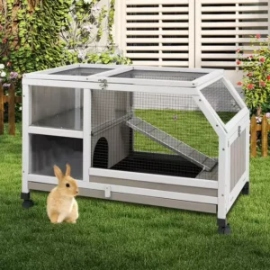 Gowoodhut PET38 Small Animals Cage with Ramp Large Habitat for Hedgehog Gerbil & Rat