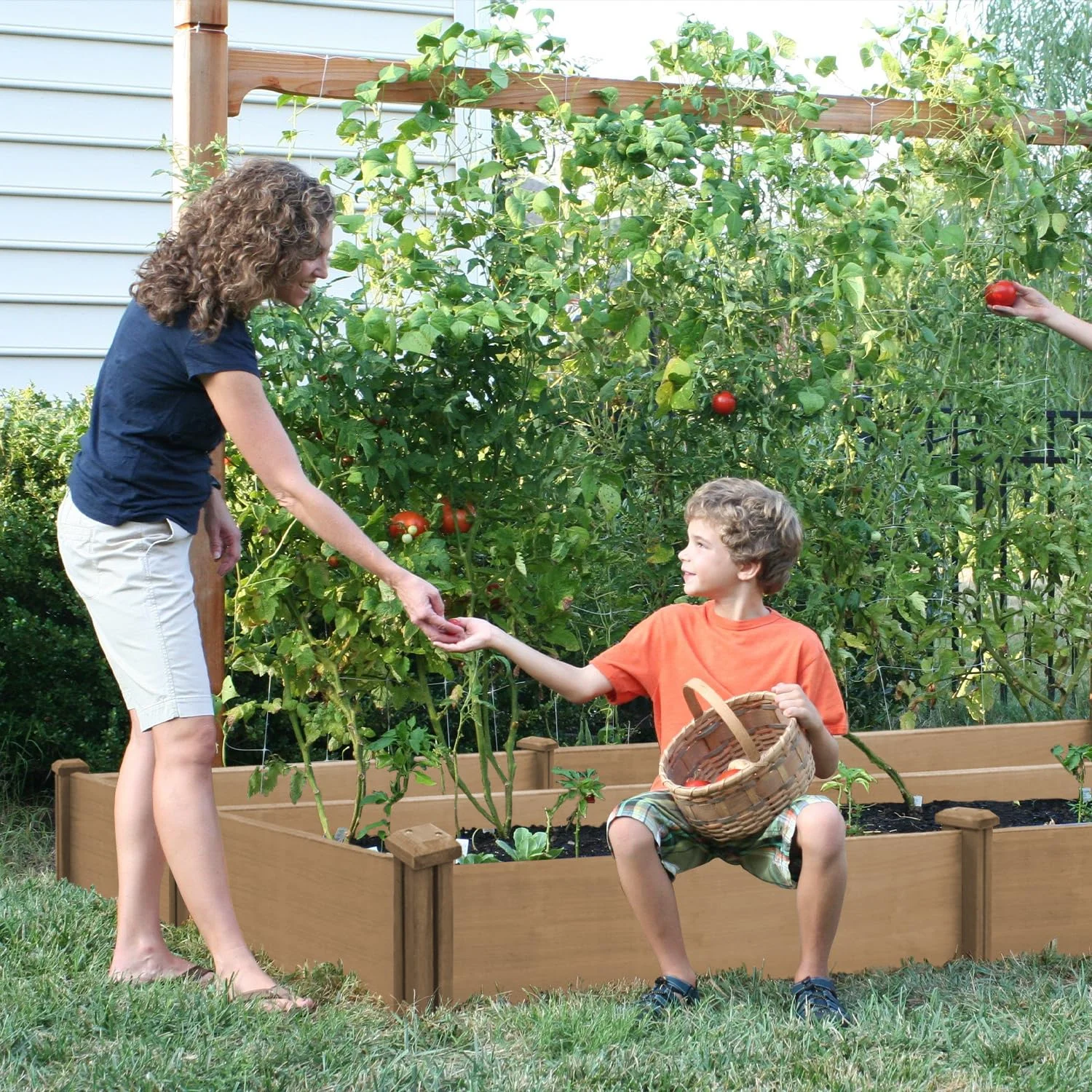 Gowoodhut GF26 Raised Garden Bed Wooden Planter Box for Gardening Easy to assemble - Image 4